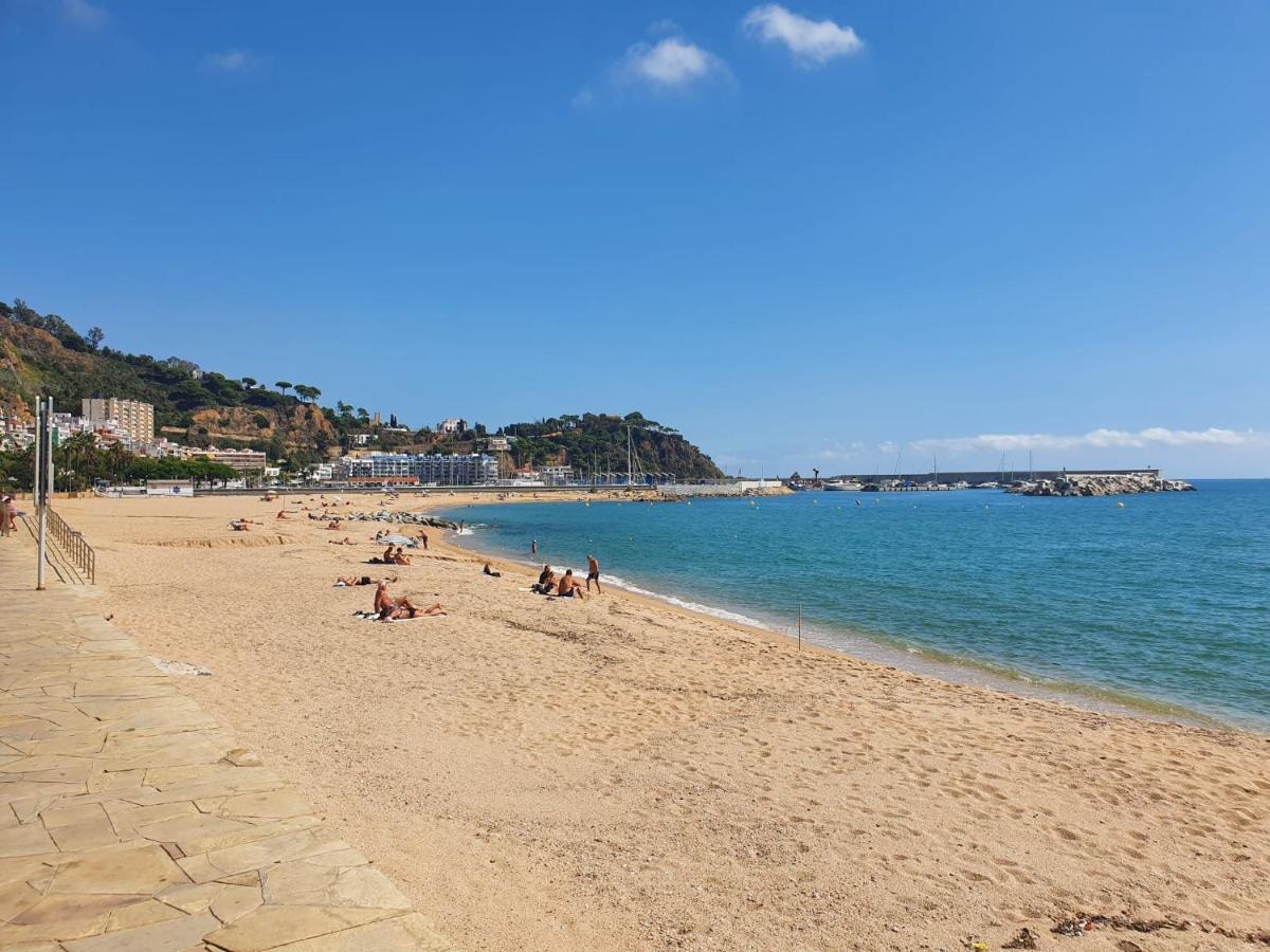 Habitacion Delante De La Playa Blanes Exteriör bild