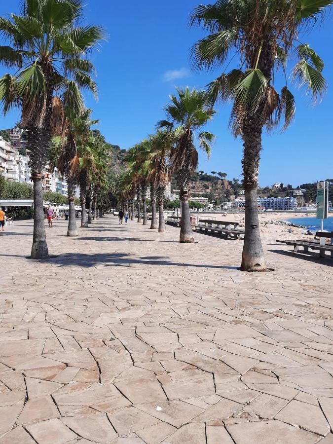 Habitacion Delante De La Playa Blanes Exteriör bild